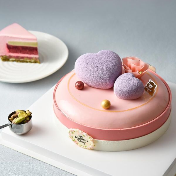 限時預購 • 開心耀莓 母親節蛋糕、開心果、慕斯蛋糕