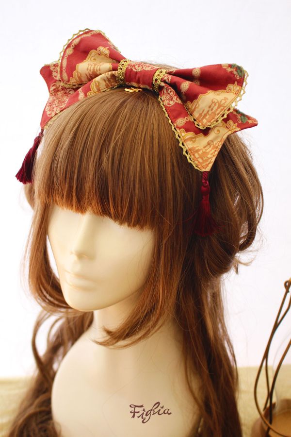 Princess Cinderella headband KC仙度瑞拉公主蝴蝶結髮箍 Princess Cinderella headband, KC, lolita