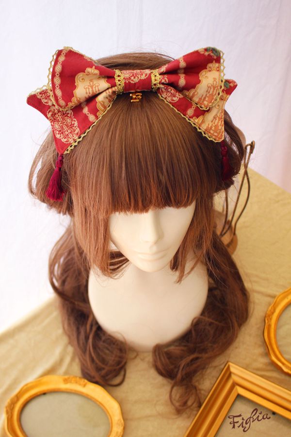 Princess Cinderella headband KC仙度瑞拉公主蝴蝶結髮箍 Princess Cinderella headband, KC, lolita