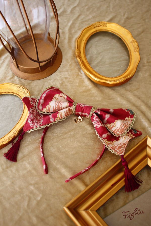 Princess Cinderella headband KC仙度瑞拉公主蝴蝶結髮箍 Princess Cinderella headband, KC, lolita