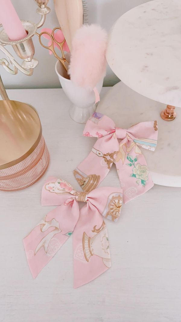 Girlish Reverie Moment Clip Clip, lolita clip, lolita bow, lolita fashion, lolita style