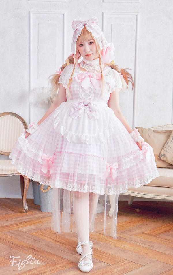 Angel of Dream Weaving Jumper Skirt Jumper Skirt, JSK, lolita dress, lolita fashion, tea party dress, wedding dress