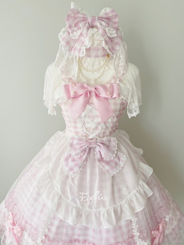 Angel of Dream Weaving Jumper Skirt Jumper Skirt, JSK, lolita dress, lolita fashion, tea party dress, wedding dress