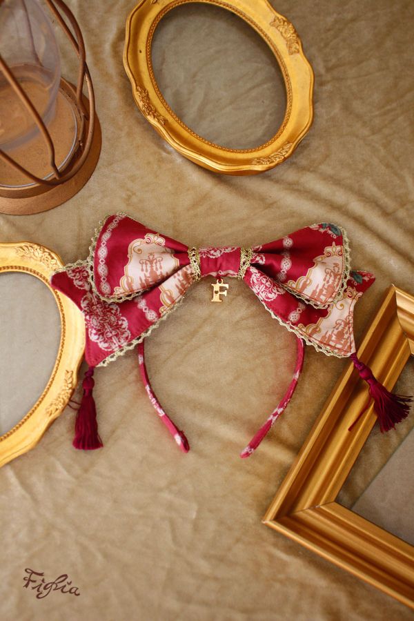 Princess Cinderella headband KC仙度瑞拉公主蝴蝶結髮箍 Princess Cinderella headband, KC, lolita