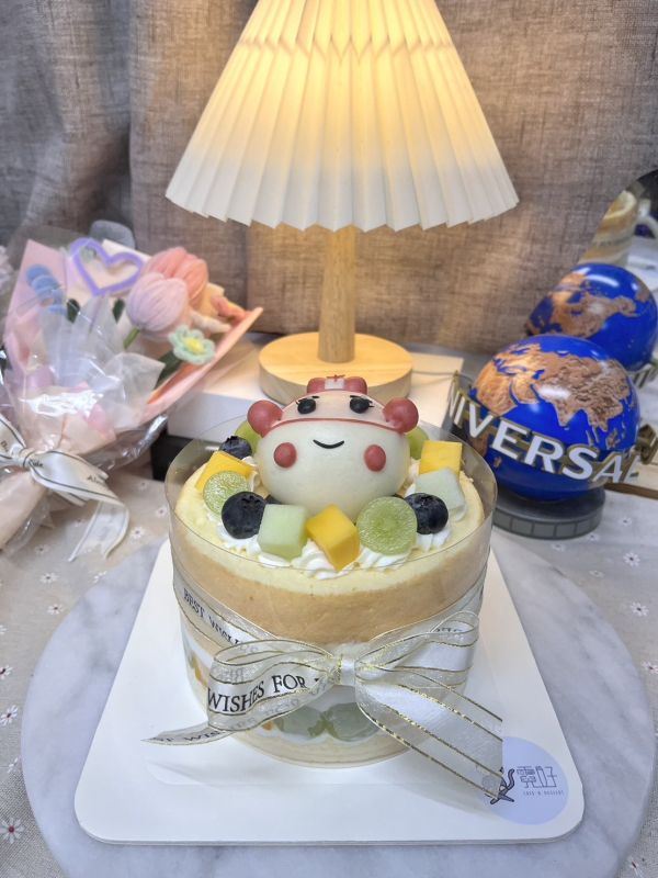 裸體饅頭戚風蛋糕(4,6,8吋)※需1個月以上預訂 