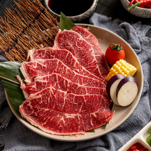 美國嫩肩里肌肉火鍋片/燒烤片(板腱) 