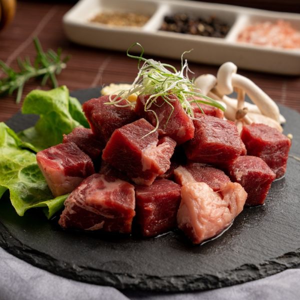 美國骰子牛肉 