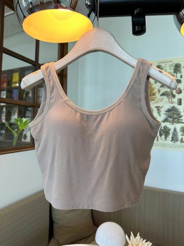 <正韓>莫代爾棉挖背bra top 