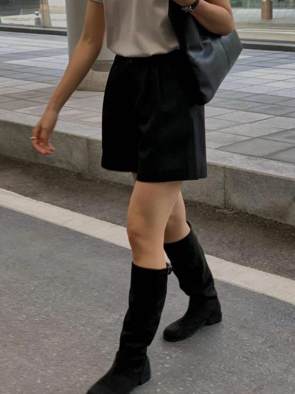秋冬氣質短褲 