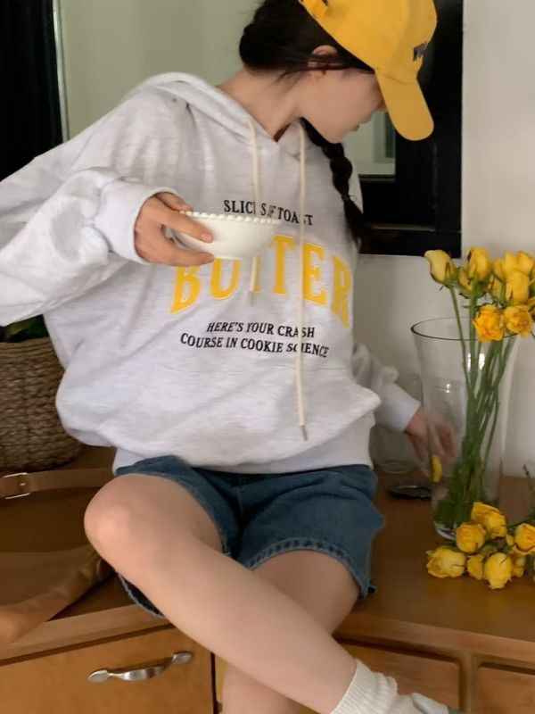Butter 奶油帽T 