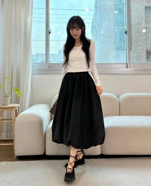 日式南瓜澎澎裙 