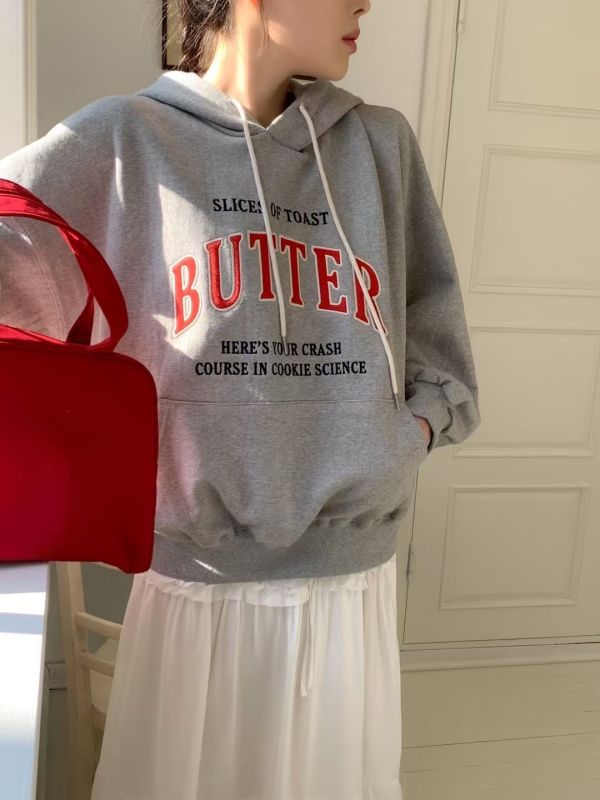 Butter 奶油帽T 