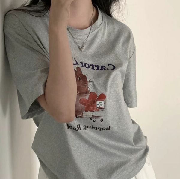 小兔愛吃紅羅蔔棉T 
