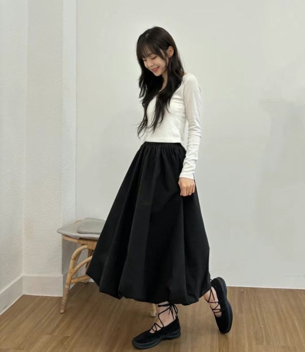 日式南瓜澎澎裙 