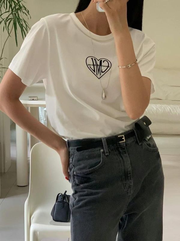LOGO愛心棉T 