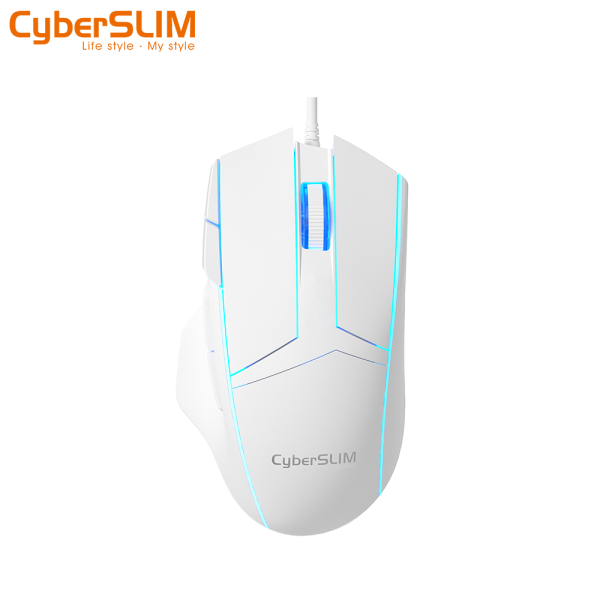 CyberSLIM 電競機械鍵盤 青軸  茶軸