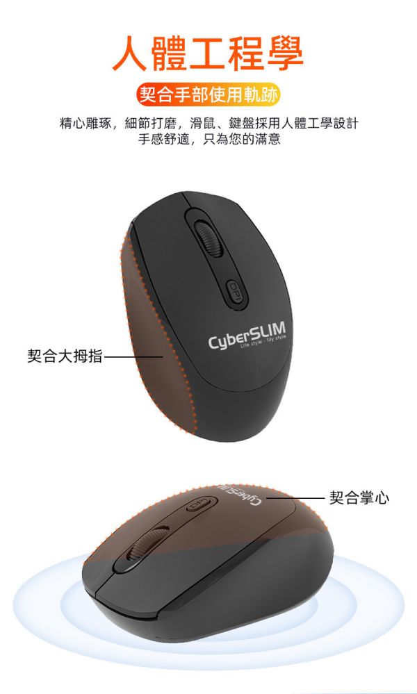 WMK520 無線鍵盤滑鼠組 無線鍵盤滑鼠組, CyberSLIM 鍵鼠組, 人體工學鍵盤滑鼠, 靜音鍵盤滑鼠, 辦公鍵盤滑鼠, 無線鍵鼠套裝, 筆電鍵盤滑鼠組, 桌機鍵盤滑鼠推薦, plug and play 鍵鼠組