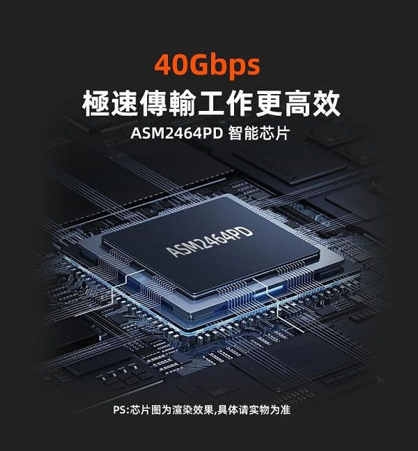 USB4 M.2 NVMe PCIe SSD外接盒福利品 USB3  TB3/TB4