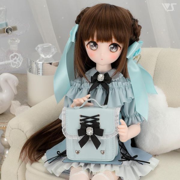 小惡魔洋裝套裝（淺藍色）· Mini 