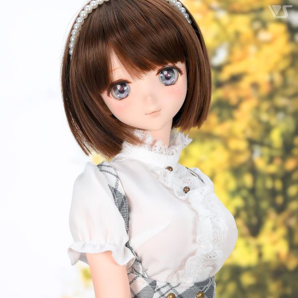 背帶迷妳裙套裝（灰色） Volks, Dollfie, Dollfie Dream, DD, SD, MDD, MSD, 台灣官方代理, 聯合美, 4518992457895