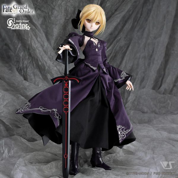 DDS Saber / 阿爾托莉雅·潘德拉貢（Alter) + 最終再臨服飾套裝【限定品】 Volks, Dollfie, Dollfie Dream, DD, SD, MDD, MSD, 台灣官方代理, 聯合美, 4518992458113