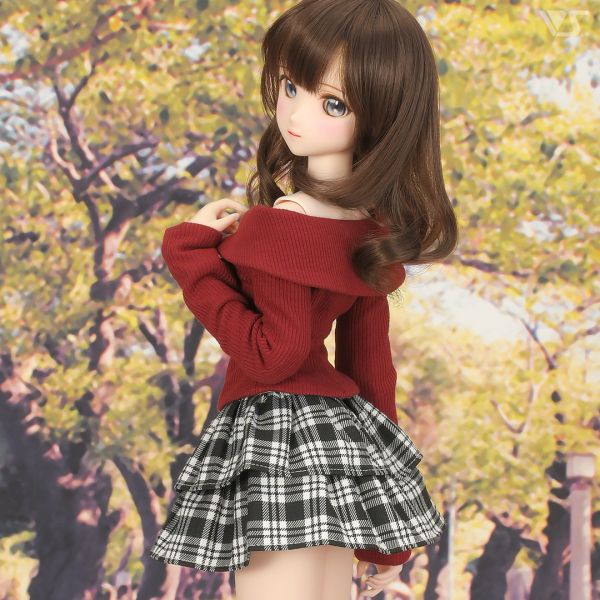 清純妹妹的初戀針織套裝 