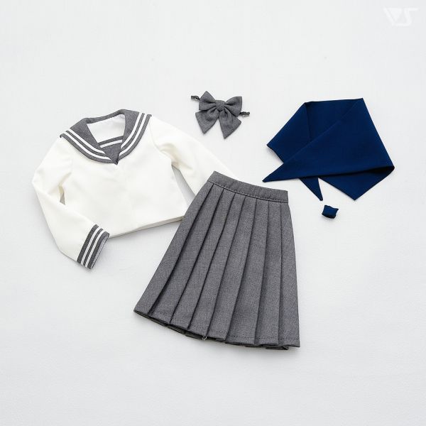 水手服套裝（灰色）· Mini 