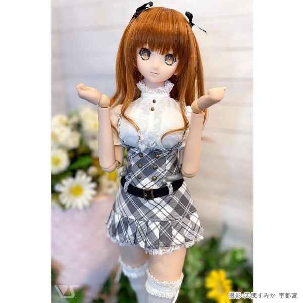 背帶迷妳裙套裝（灰色） Volks, Dollfie, Dollfie Dream, DD, SD, MDD, MSD, 台灣官方代理, 聯合美, 4518992457895