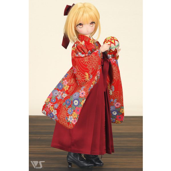 華美和服裙袴套裝（茜色）· Mini 