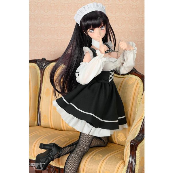 絲帶裝飾背帶裙套裝（黑色） Volks, Dollfie, Dollfie Dream, DD, SD, MDD, MSD, 台灣官方代理, 聯合美, 4518992458786