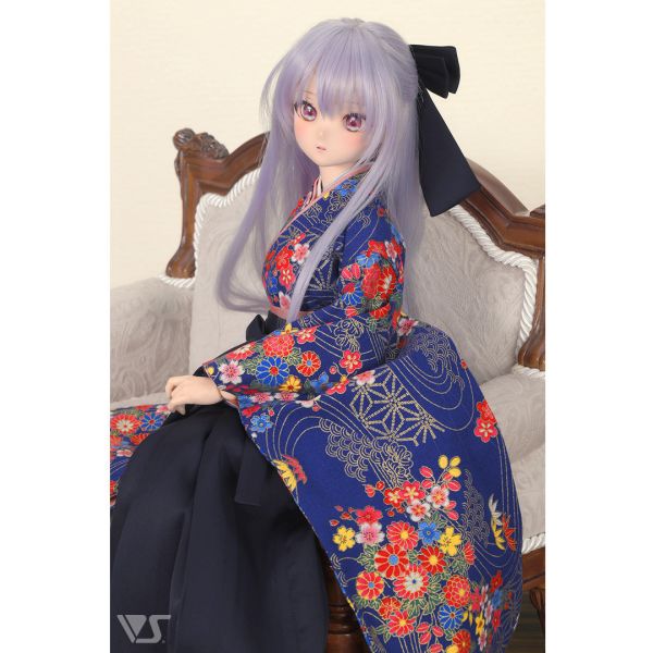 華美和服裙袴套裝（藍色） 