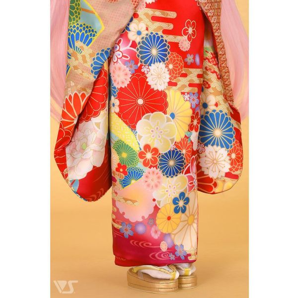 振袖和服（緋紅） 