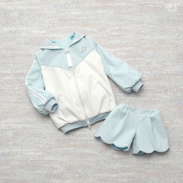 音符運動服（水藍色） 