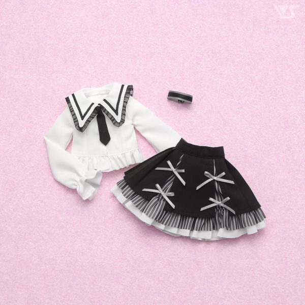 憂郁黑白風穿搭· Mini Volks, Dollfie, Dollfie Dream, DD, SD, MDD, MSD, 台灣官方代理, 聯合美, 4518992457833