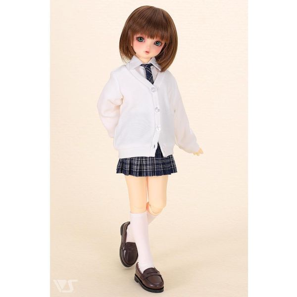 女子高中生套裝（白x深藍）· Mini Volks, Dollfie, Dollfie Dream, DD, SD, MDD, MSD, 台灣官方代理, 聯合美, 4518992457741