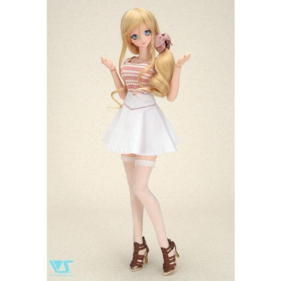 粉色邊框和白色短裙套裝 Volks, Dollfie, Dollfie Dream, DD, SD, MSD, 台灣官方代理, 聯合美, 4518992420318