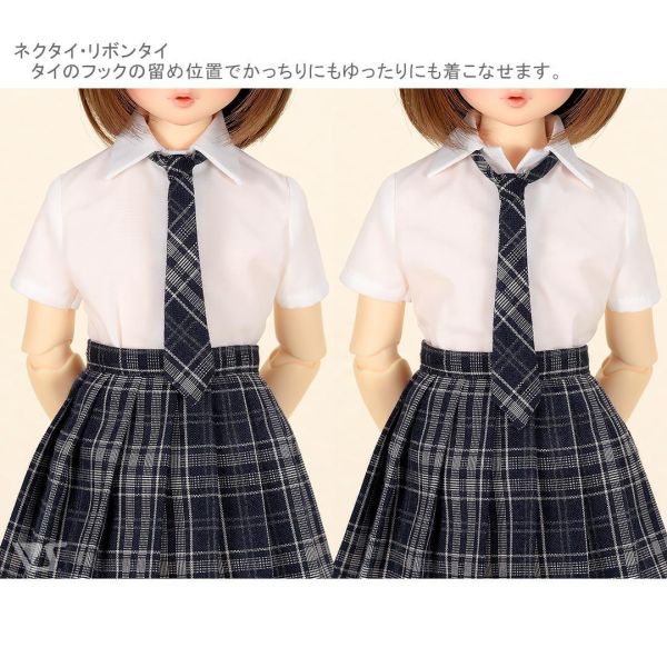 女子高中生套裝（白x深藍）· Mini Volks, Dollfie, Dollfie Dream, DD, SD, MDD, MSD, 台灣官方代理, 聯合美, 4518992457741