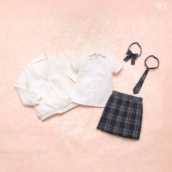 女子高中生套裝（白x深藍） Volks, Dollfie, Dollfie Dream, DD, SD, MDD, MSD, 台灣官方代理, 聯合美, 4518992457758