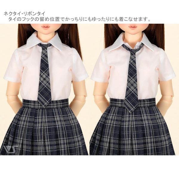 女子高中生套裝（白x深藍） Volks, Dollfie, Dollfie Dream, DD, SD, MDD, MSD, 台灣官方代理, 聯合美, 4518992457758