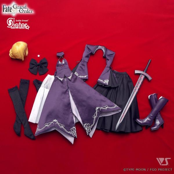 DDS Saber / 阿爾托莉雅·潘德拉貢（Alter) + 最終再臨服飾套裝【限定品】 Volks, Dollfie, Dollfie Dream, DD, SD, MDD, MSD, 台灣官方代理, 聯合美, 4518992458113