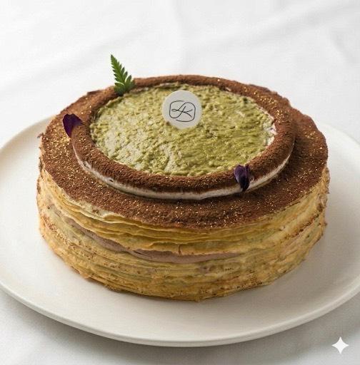 杜拜巧克力千層蛋糕 