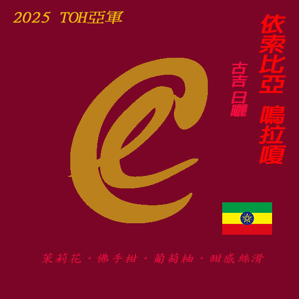 依索比亞 古吉 嗚拉嗄 TOH2 亞軍批次 依索比亞 古吉 嗚拉嗄 TOH2 亞軍批次