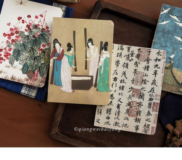 蘭亭集序(書法名家王羲之)_歷代書法國畫名家空白筆記本/手帳本/蓋章本 