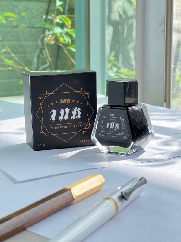 SKB黑色鋼筆墨水30mlm_INK-160 