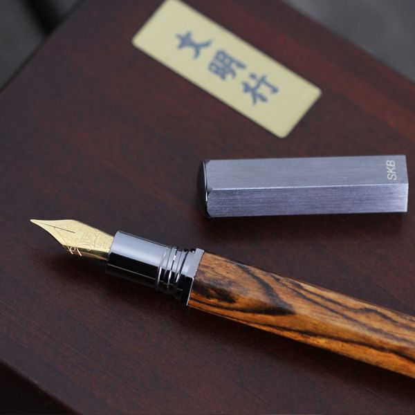 TM-706N 六角檀木系列鋼筆(黃檀、綠檀) 