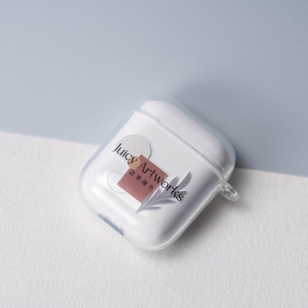 客製化AirPods 透明保護殼 AirPods, 透明保護殼, 防摔, 客製化, 耐摔, 可無線充電, 環保, 防震, 高透明度, AirPods Pro, AirPods Pro2, 保護殼印製, airpods印刷