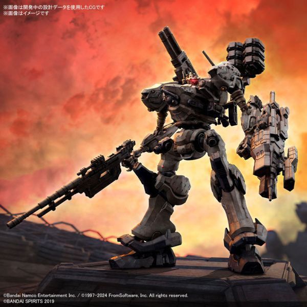 BANDAI 30MM 組裝模型輕作戰 機戰傭兵VI 境界天火 RaD CC-2000 ORBITER 黃昏 組裝模型 