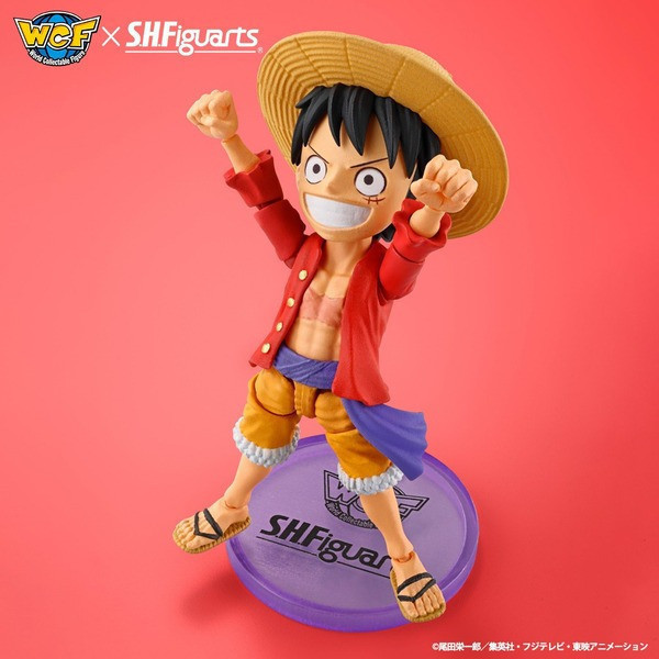 魂商店 BANDAI S.H.Figuarts SHF 海賊王 航海王 蒙其·D·魯夫 x WCF 魂WEB商店Ver. 