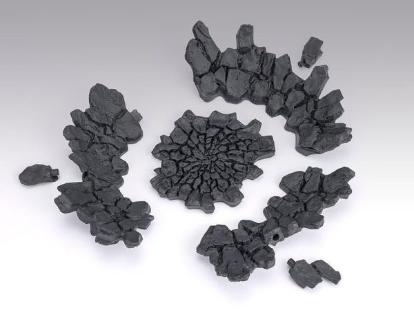 BANDAI 魂EFFECT 裂地衝擊特效 灰色 