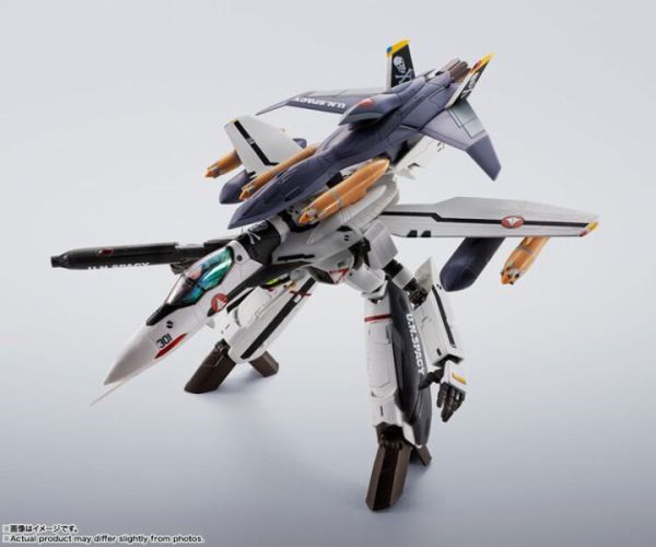 BANDAI HI-METAL R 超時空要塞ZERO VF-0S鳳凰(洛伊‧福克機)+QF-2200D-B 鬼魂 